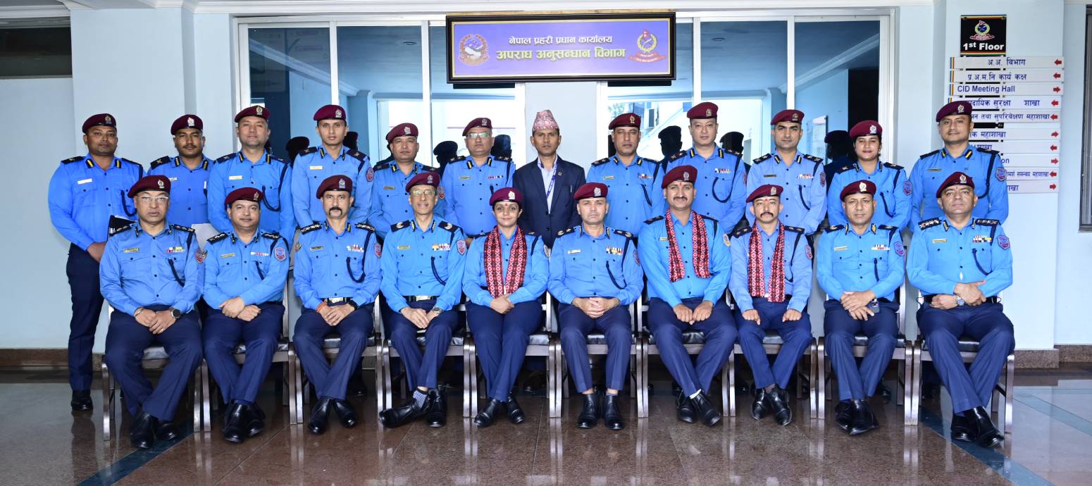 29 May 2026 देखि UNISFA मिसनमा खटि जान लाग्नु भएका ३ जना प्रहरी अधिकृतहरूलाई प्र.अ.म.नि. सुशिल सिंह राठौरज्यूको प्रमुख आतित्थतामा विदाइ कार्यक्रम आयोजना गरिएको